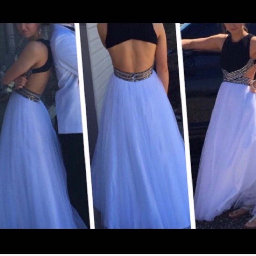 Size 3 prom dress with open back